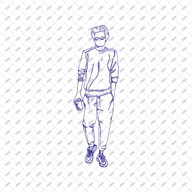 PNG Hand-Drawn Street Characters - Post Digital Architecture — Free and Affordable Resources for Architects