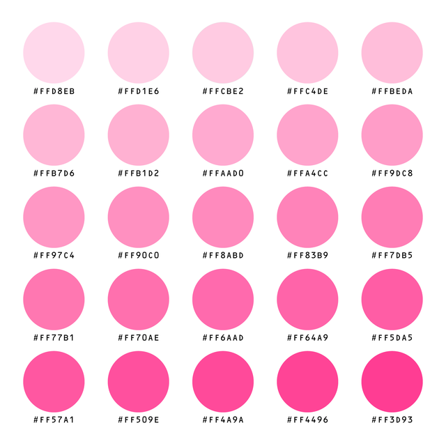 Illustrator Swatches Library - Barbie Pink - Post Digital Architecture — Free and Affordable Resources for Architects