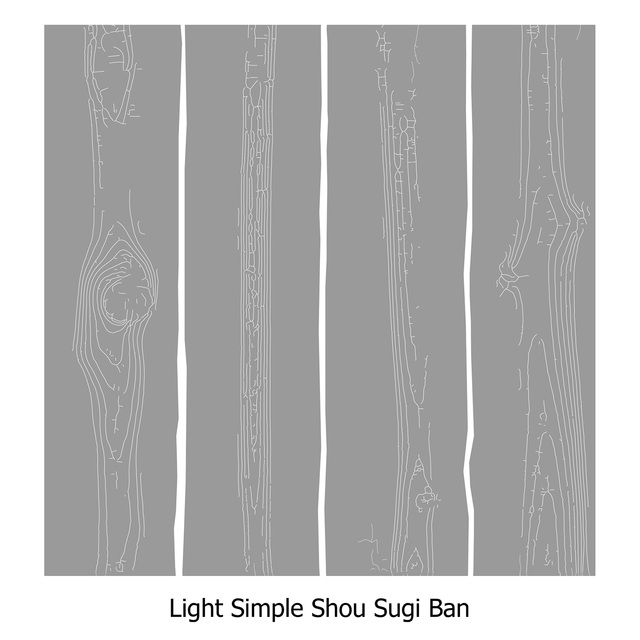 Illustrator Pattern Library - Shou Sugi Ban (Charred Wood Panels) - Post Digital Architecture — Free and Affordable Resources for Architects