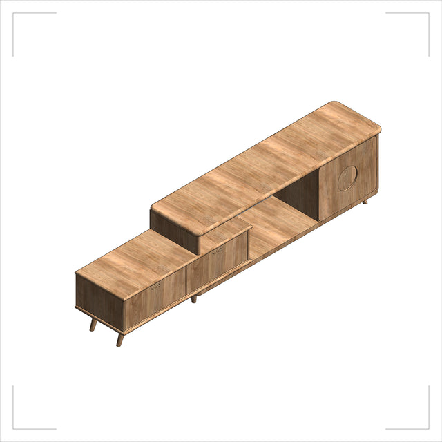 Revit Family - Sideboards, Drawers and TV Consoles - Post Digital Architecture — Free and Affordable Resources for Architects
