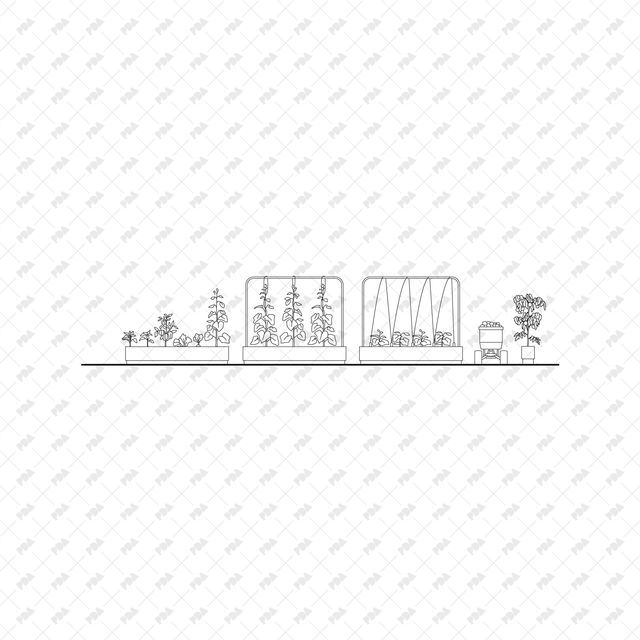 CAD, Vector Greenhouse Essentials Set - Post Digital Architecture — Free and Affordable Resources for Architects
