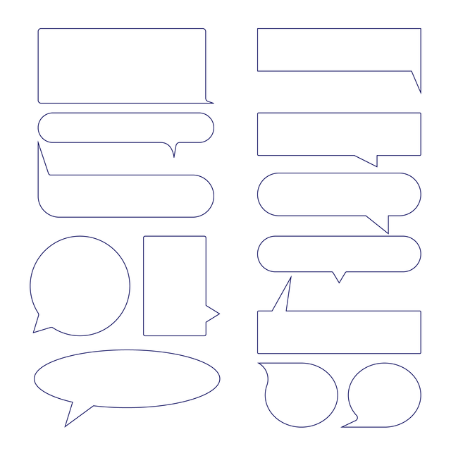 Vector Speech Clouds (Free Now) - Post Digital Architecture — Free and Affordable Resources for Architects