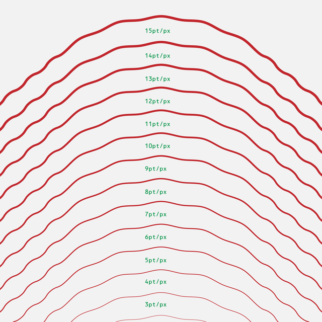 Free Printable Line Thickness PDF Poster - Post Digital Architecture — Free and Affordable Resources for Architects