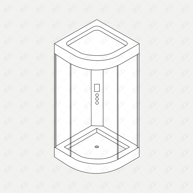 CAD, Vector Isometric Bathroom Furniture and Accessories Set - Post Digital Architecture — Free and Affordable Resources for Architects