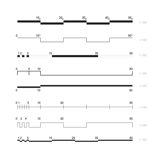 Vector Scale Bars (Free Now) - Post Digital Architecture — Free and Affordable Resources for Architects