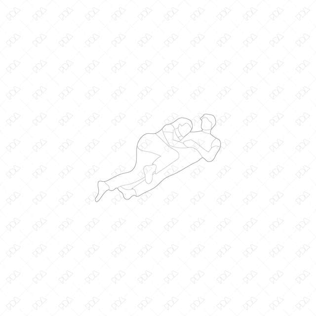 CAD and Vector Axonometric Couples Set - Post Digital Architecture — Free and Affordable Resources for Architects