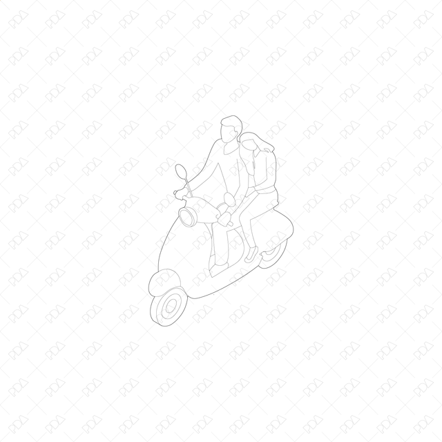 CAD and Vector Axonometric Couples Set - Post Digital Architecture — Free and Affordable Resources for Architects