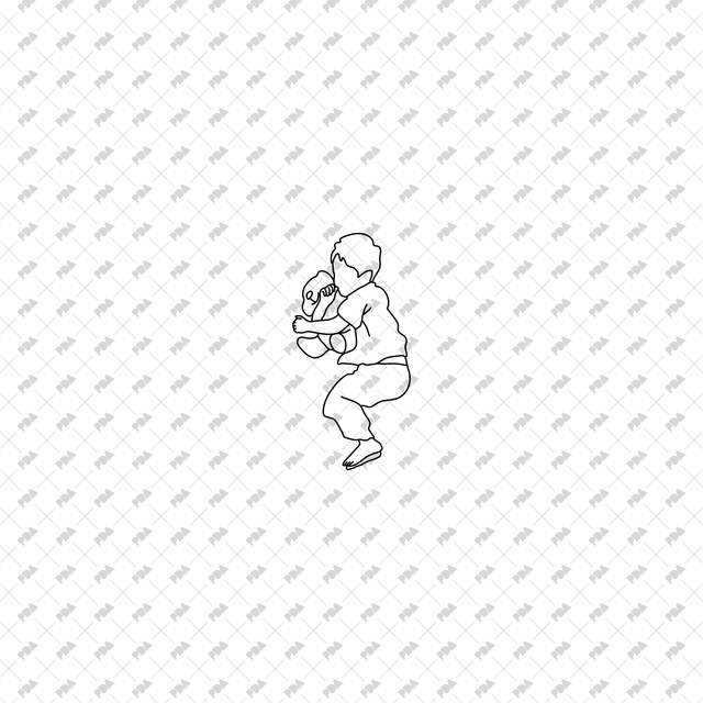 CAD, Vector People at Home from Above Multi-Pack (Top view) - Post Digital Architecture — Free and Affordable Resources for Architects