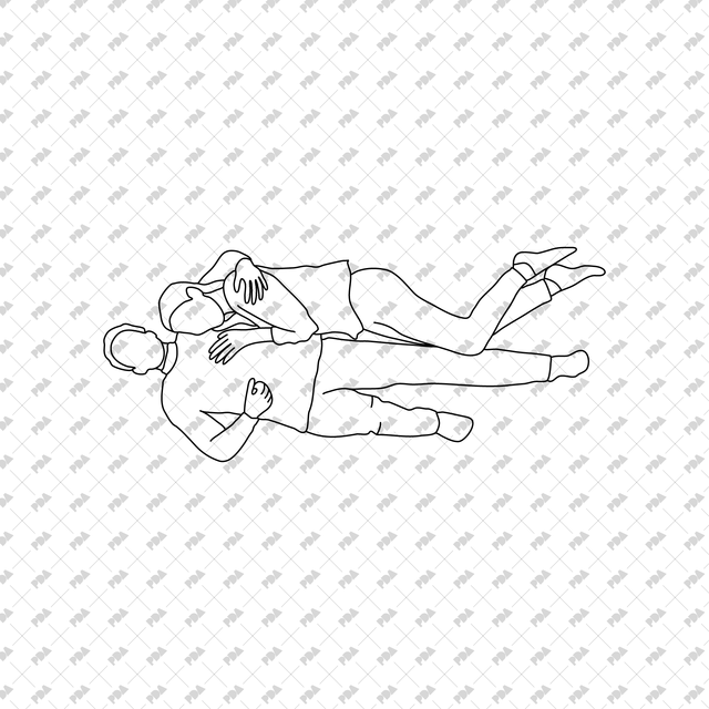 CAD, Vector People at Home from Above Multi-Pack (Top view) - Post Digital Architecture — Free and Affordable Resources for Architects