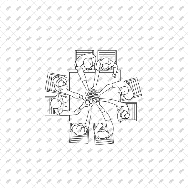 CAD, Vector Bar and Pub Set (Top view) - Post Digital Architecture — Free and Affordable Resources for Architects