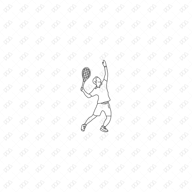 CAD, Vector People Doing Sports Set - Post Digital Architecture — Free and Affordable Resources for Architects