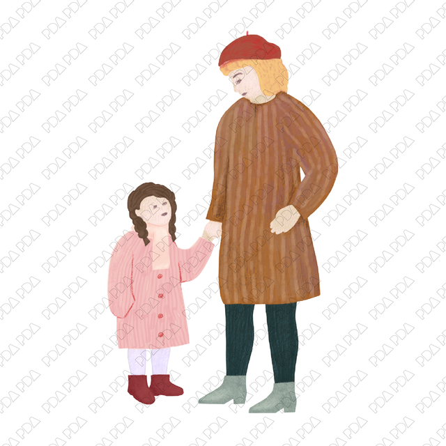 Characters Based on Grandma Moses Art - Post Digital Architecture — Free and Affordable Resources for Architects