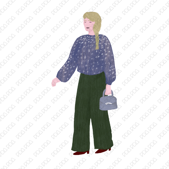 Characters Based on Grandma Moses Art - Post Digital Architecture — Free and Affordable Resources for Architects