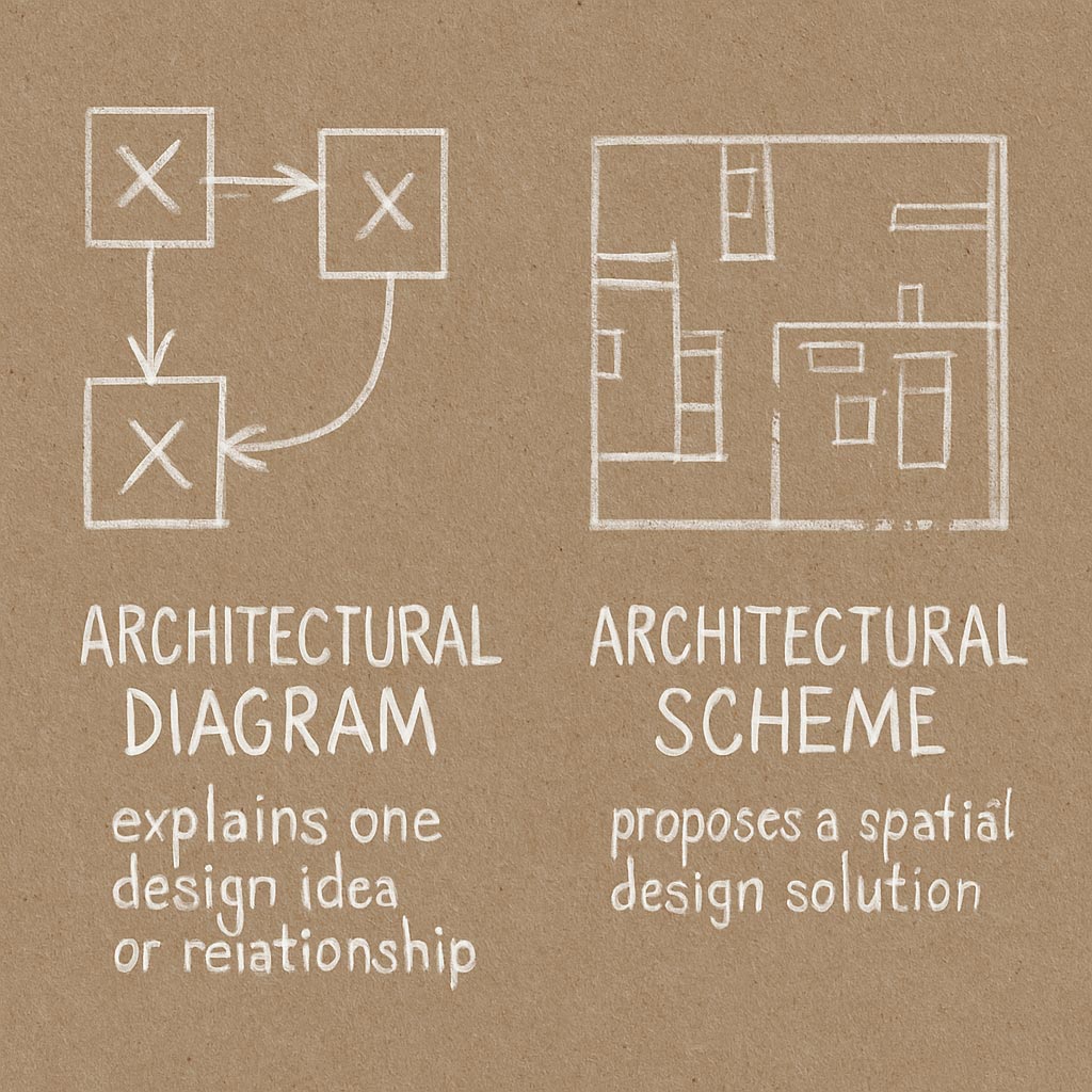 Architectural Diagram vs Scheme: Key Differences – Post Digital ...