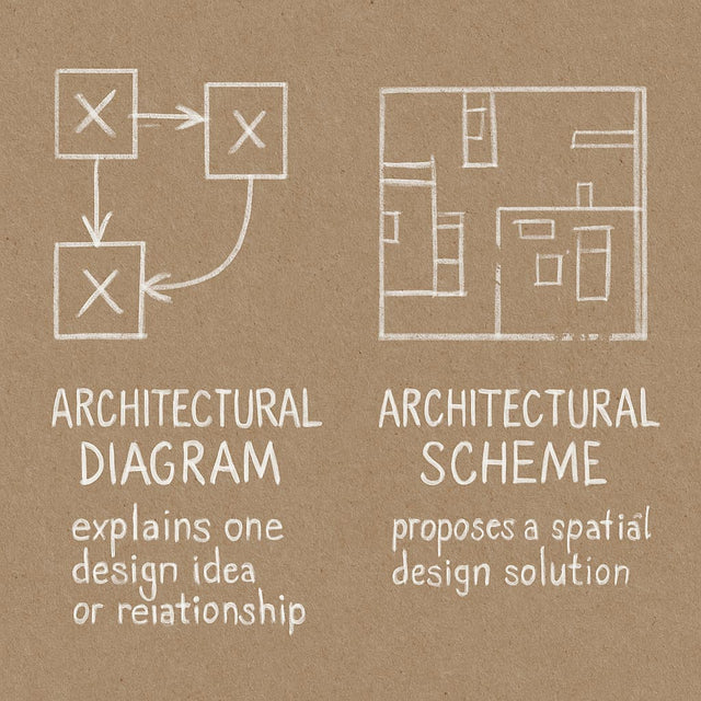 Architectural Diagram vs Architectural Scheme: What’s the Difference?