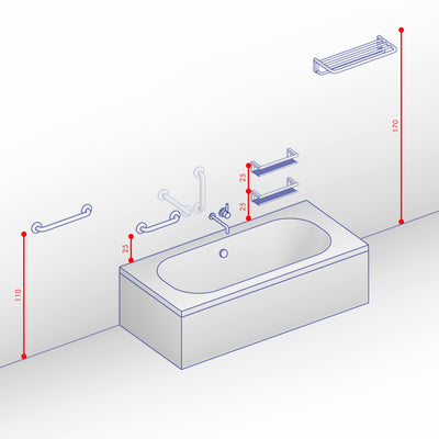 Bathroom and Restroom Measurements and Standards Guide