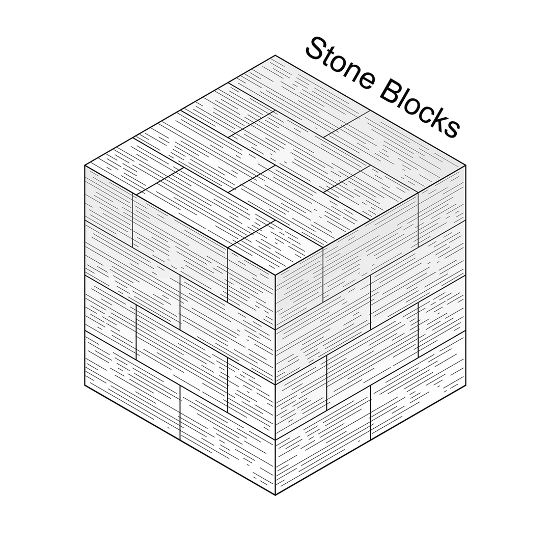 Rock Fill Pattern ArchiCAD Vector Fills - Stone Patterns