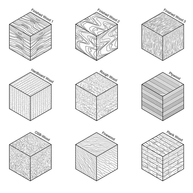 ArchiCAD Wood 2 Vector Fills (Patterns) - Post Digital Architecture — Free and Affordable Resources for Architects