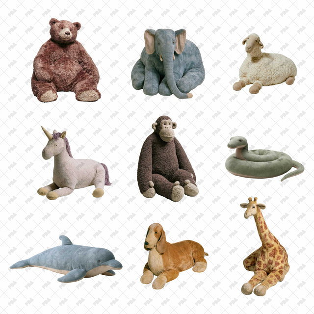 PNG Huge Plush Toy Cutouts