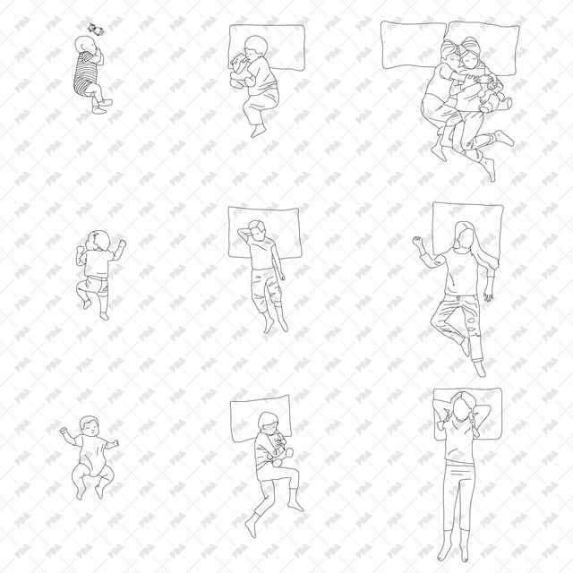 CAD and Vector Top View People, Plants and Objects Multi-Pack (11 in 1) - Post Digital Architecture — Free and Affordable Resources for Architects