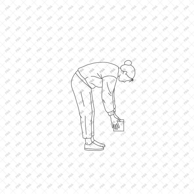 CAD, Vector, PNG Characters Shopping in Side View - Post Digital Architecture — Free and Affordable Resources for Architects