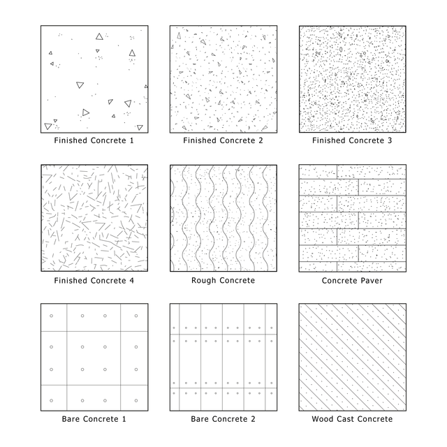 Illustrator Pattern Library - Architectural Materials Multi-Pack 2