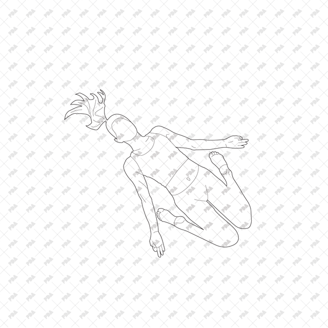 CAD, Vector, PNG People Meditating in Top View - Post Digital Architecture — Free and Affordable Resources for Architects