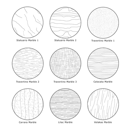 Illustrator Pattern Library - Marble Patterns
