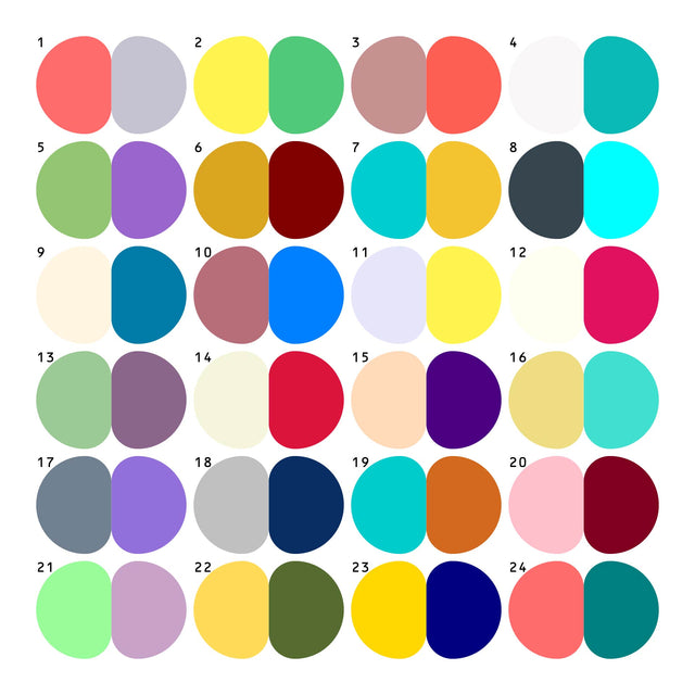 Illustrator Swatches Library - Harmonious Color Pairs