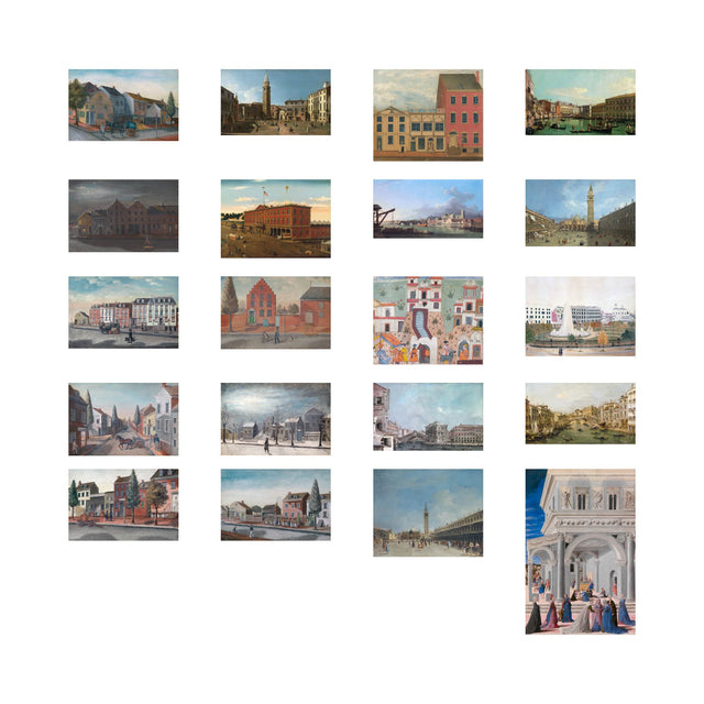 High Resolution Raster Image Cityscape Cityscape Backgrounds Set (High Resolution)