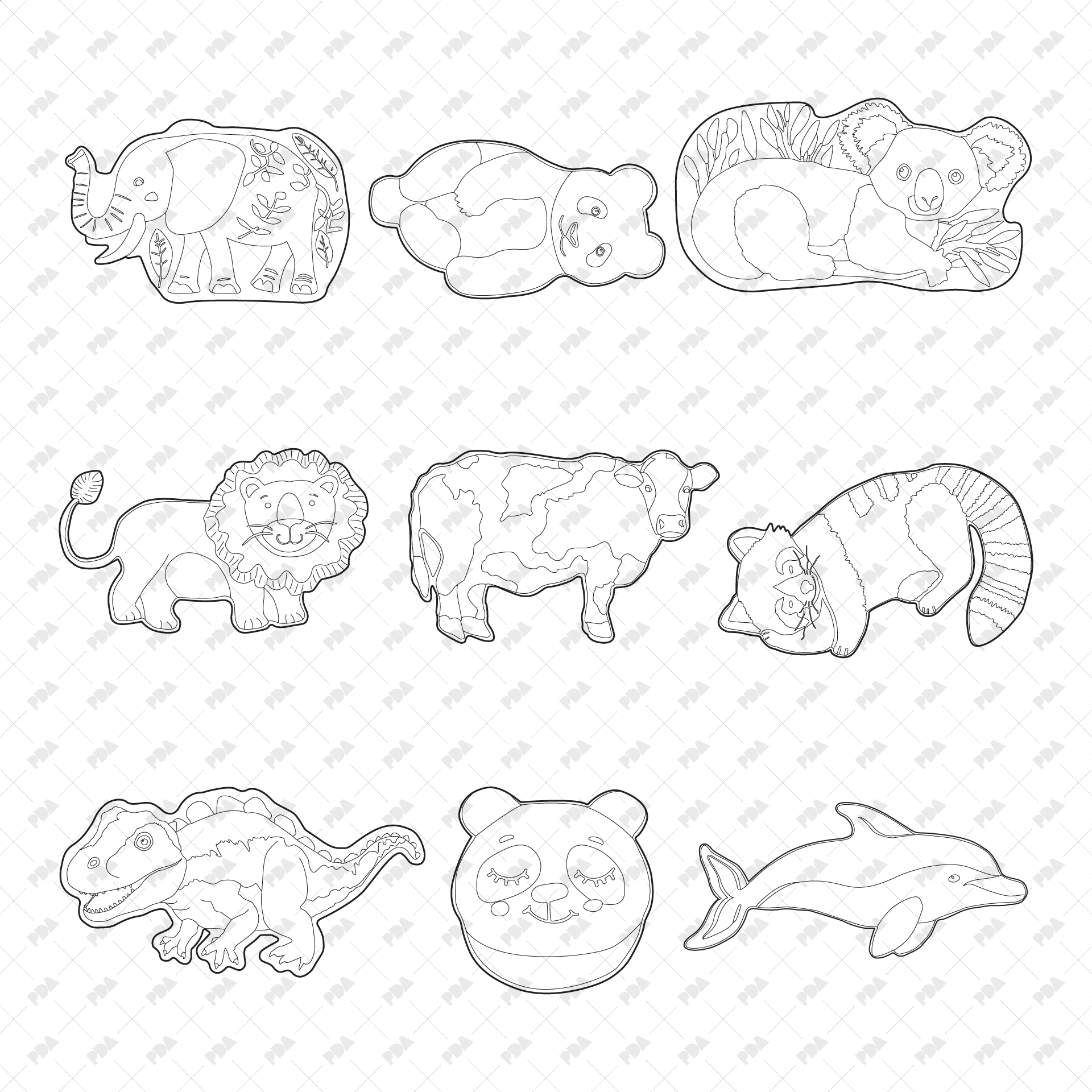 CAD Vector Children’s Rugs for 2D Drawings