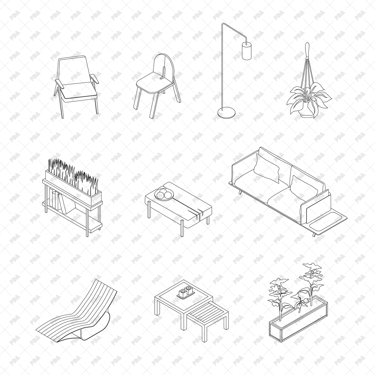 CAD, Vector Isometric Multi-Pack