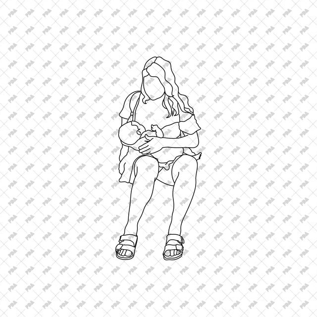 CAD, Vector Breastfeeding Moms - Post Digital Architecture — Free and Affordable Resources for Architects