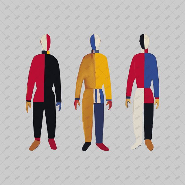 Vector, PNG Characters Inspired by Kazimir Malevich - Post Digital Architecture — Free and Affordable Resources for Architects