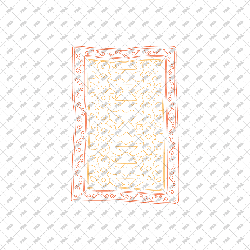 CAD, Vector, PNG Carpets and Rugs in Color and B/W