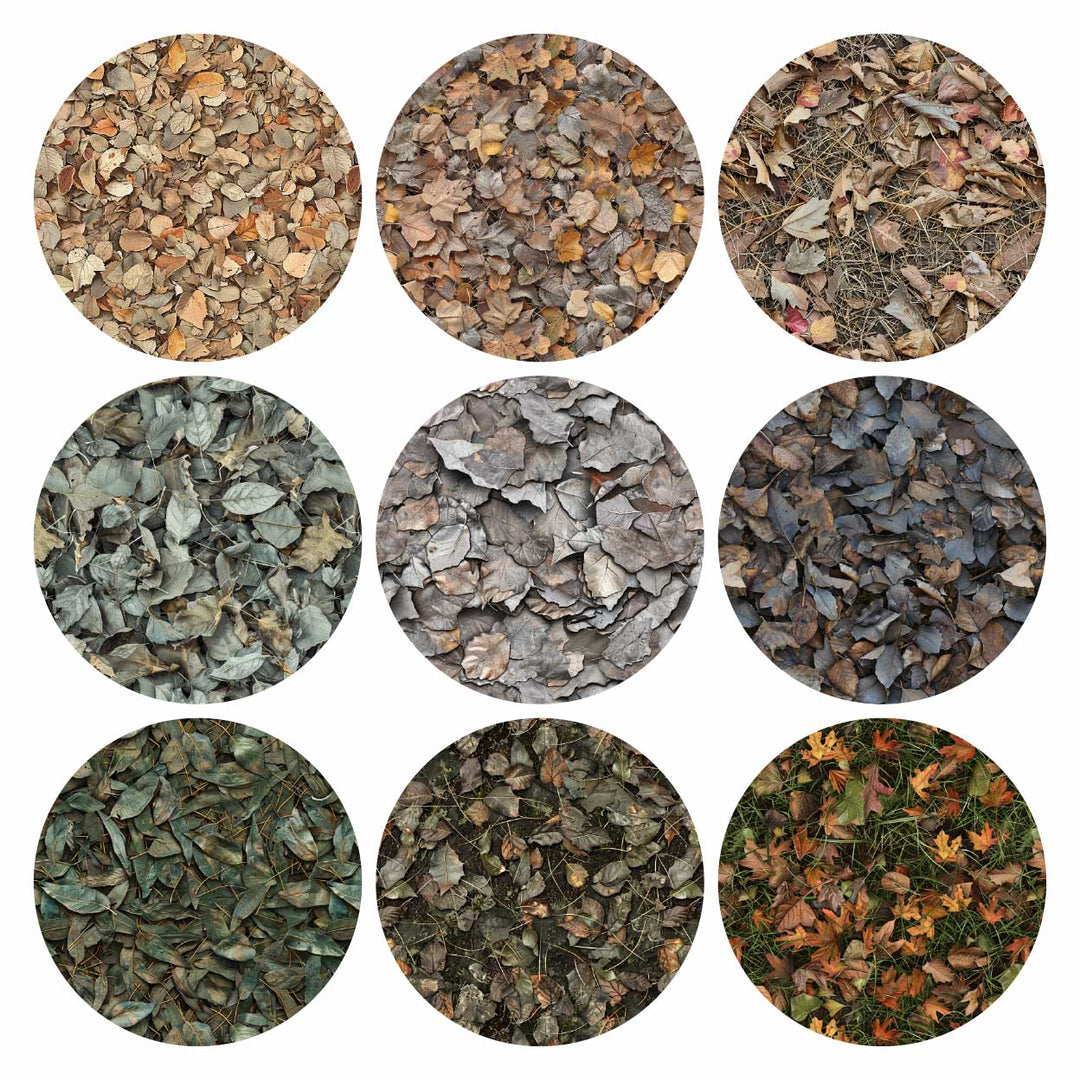 Pattern Library - Seamless Foliage Debris Textures