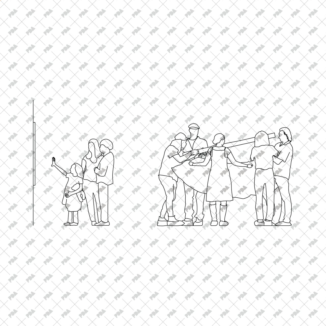 vector-png-art-gallery-set-front-and-side-view