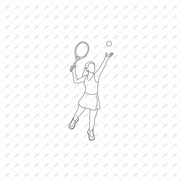 CAD, Vector, PNG Isometric Racket Sports, Tennis Badminton Pickleball - Post Digital Architecture — Free and Affordable Resources for Architects