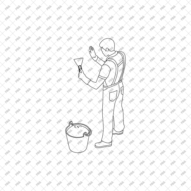 CAD, Vector Isometric Street Characters - Post Digital Architecture — Free and Affordable Resources for Architects