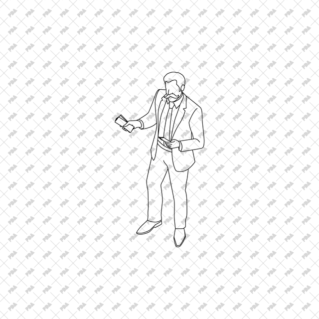 CAD, Vector Isometric Business Characters - Post Digital Architecture — Free and Affordable Resources for Architects