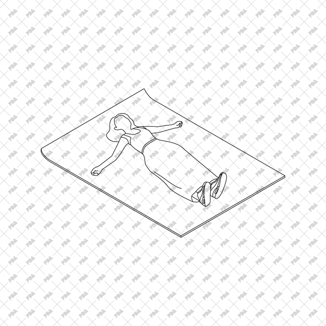 CAD, Vector Isometric Characters in the Park - Post Digital Architecture — Free and Affordable Resources for Architects