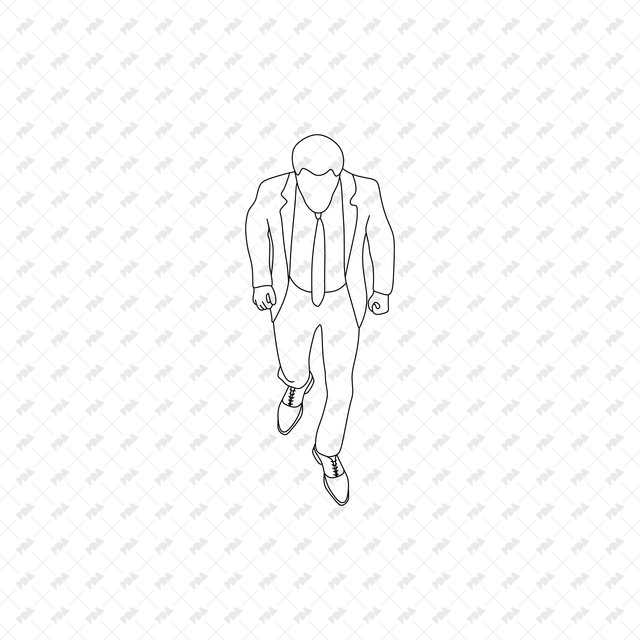 CAD, Vector, PNG Characters Climbing Stairs in Top View - Post Digital Architecture — Free and Affordable Resources for Architects
