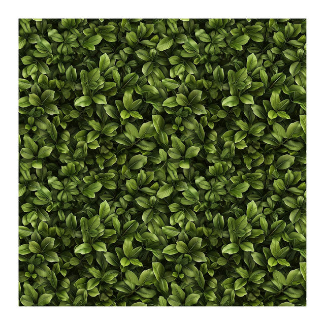 Tree Greenery Tileable Texture Pattern Library - Seamless Green Plant Wall Textures