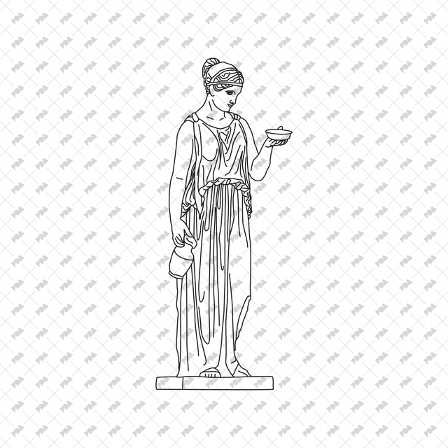 CAD Vector PNG Ancient Statues - Post Digital Architecture — Free and Affordable Resources for Architects