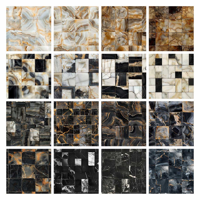 Pattern Library - Seamless Onyx Tiles Textures - Post Digital Architecture — Free and Affordable Resources for Architects