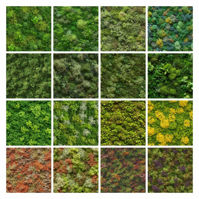 Pattern Library - Seamless Moss Textures