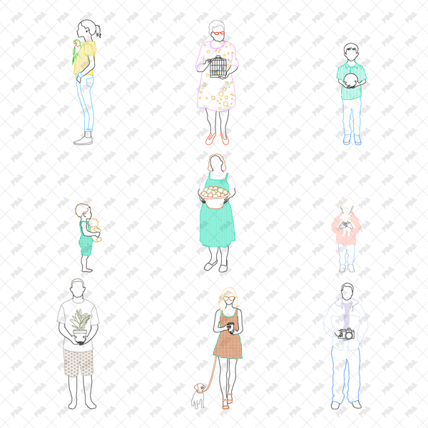 CAD, Vector, PNG Characters