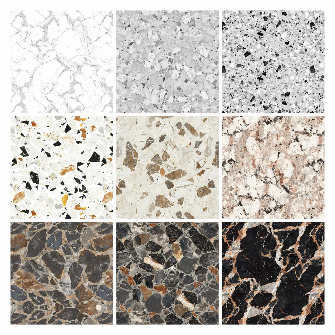 Quartz Composite Patterns for Kitchen Countertops