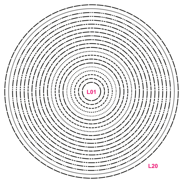 Vector Vector Dashed and Dotted Lines