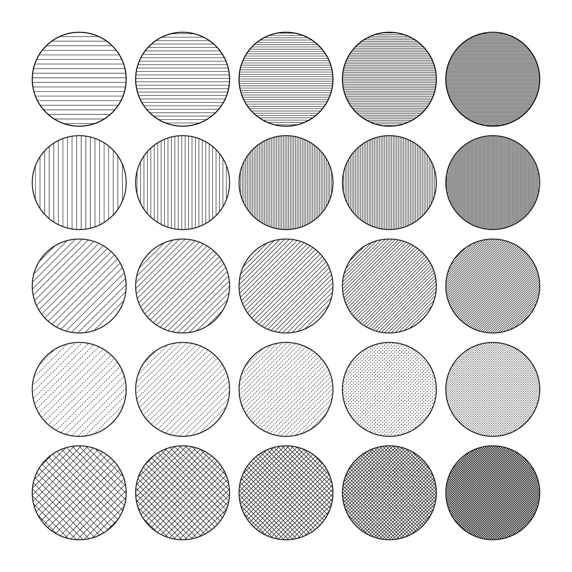 Digital Pattern Library Illustrator Pattern Library Multi-Pack 3 | Post Digital Architecture
